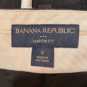Banana republic Martin fit pinstripe pant